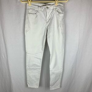 Joes jeans white skinny ankle